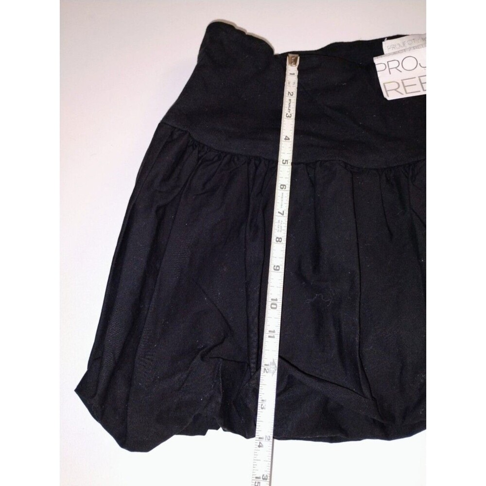 Project Rebel Women's Black Bubble Skirt New Size L - Picture 3 of 4